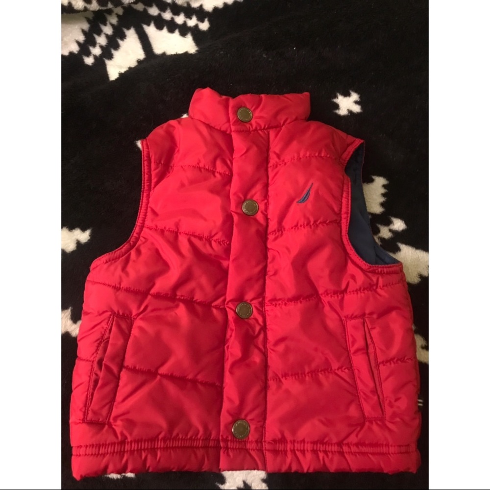Nautica Red Vest (12 Months)